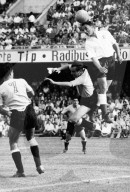 Fussball-WM 1954: England - Uruguay