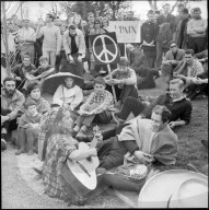 Demonstrant; Demonstrantin; Hippies; Ostermarsch 1963