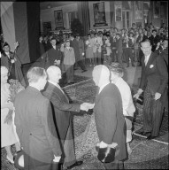 Heinrich Lübke in der Schweiz 1961: Ankunft in Bern