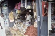 Gewürzstand in Sri Lanka, 1993