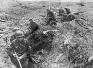 Deutsche Infanteristen in der Sowjetunion, ca. 1942