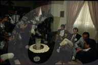 Pressetermin mit Bisig, Girod, Saad, 1990