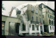 Hausabbruch in Zürich 1989