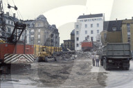 Bau des Ringier Pressehauses 1976
