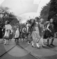 Kinderumzug am Sechseläuten in Zürich, 1939