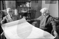Flüchtlingsretter Paul Grüninger und Frau, 1972