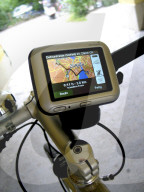 TomTom, Navigationsgerät, auch für Fahrräder, 2005