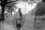 Tibeterin auf dem Rütli 1964