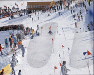 Ski WM St. Moritz 1974, Slalom: Skipiste, Piste, Strecke