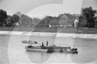 WK 2: die Franzosen überqueren den Rhein, Friedlingen 1945