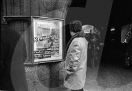 Schaukasten des Sexkino Kosmos, Bern 1972