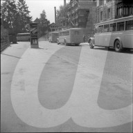 Strasse in Zürich; 1940