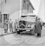 Kontrolle vor Ausreise; 1944