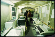Angestellter in Büro, NAGRA Fels-Labor, Grimsel 1985