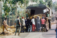 Flüchtlingselend in Ruanda 1994