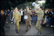 Demonstration am Augustputsch in Moskau, 1991