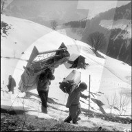 Das 1000. Bett der Bettenaktion des Roten Kreuzes, 1956