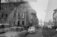 Brand in der Telefonzentrale Zürich-Hottingen 1969