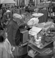 Flohmarkt in Genf; 1953