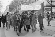 Demonstration gegen den Schah von Persien 1969