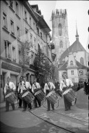 Trommler bei Fronleichnam-Prozession in Freiburg 1941