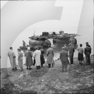 Nach WK 2: Bergung eines US-Bombers, Zug 1952
