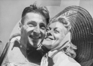 Tour de France 1954: Ferdi Kübler mit Ehrendame