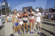 Olympische Spiele Los Angeles 1984: Andy Jung, Peter Steinmann, Peter Minder 