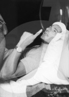 Tour de Suisse 1952: Ferdy Kübler ruht sich aus