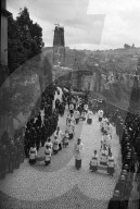 Fronleichnam-Prozession in Freiburg 1941