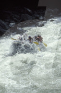 Abenteuerferien in Costa Rica; Riverrafting 1991