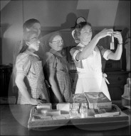 Chemieunterricht, Dr. Hallauer Institut Zürich 1942