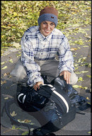 Herbstmode für Sportliche; Inline-Skater 1996