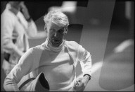 Olympische Spiele Barcelona 1992: Fünfkämpfer Peter Steinmann beim Fechten