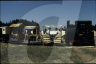 Kleine Eisenbahn der Pfadfinder im "Bula", 1980