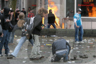 Krawalle an der 1. Mai-Feier in Zürich 2006