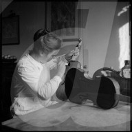 Brigitte Ueberwasser, Geigenbauerin, 1955