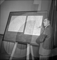 Presse-Orientierung durch Bundesrat Kobelt, Bern 1947