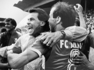 Cupsieger 1985, FC Aarau: Trainer Hitzfeld, Torschütze Iselin
