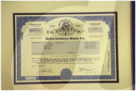 Aktie von Metro Goldwyn Mayer 1999