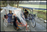 Solar Fahrzeug von Franz Plattner und Josef Jenni, Tour de Sol 1985