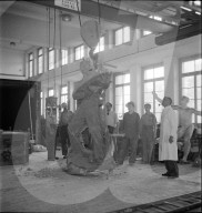 Entstehung des Soldatendenkmals von Ernst Suter, 1949