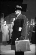 WK 2: Wirtschaftsdelegation der Alliierten, Ankunft in Bern, 1945