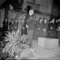 Berner Bürgerpartei feiert Bundesrat Markus Feldmann, 1951