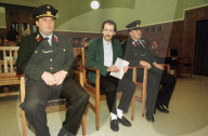 Karl-Heinz Schranz bei seinem Prozess, 1997
