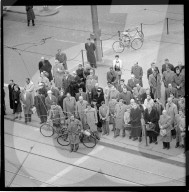 3 Schweigeminuten für Volk in Ungarn, Zürich Bahnhofplatz 1956
