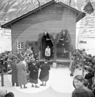 Skilift; Einweihung; Eröffnung, Zermatt 1943