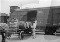 WK 2: Landesgrenze Genf, Warenkontrolle, 1943 