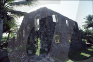 Ruine der ehemaligen Strafkolonie Französisch Guayana, 1988