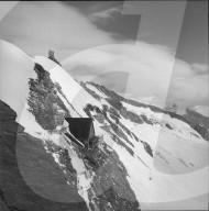 Sphinx-Observatorium und Resaturant, Jungfraujoch 1961
